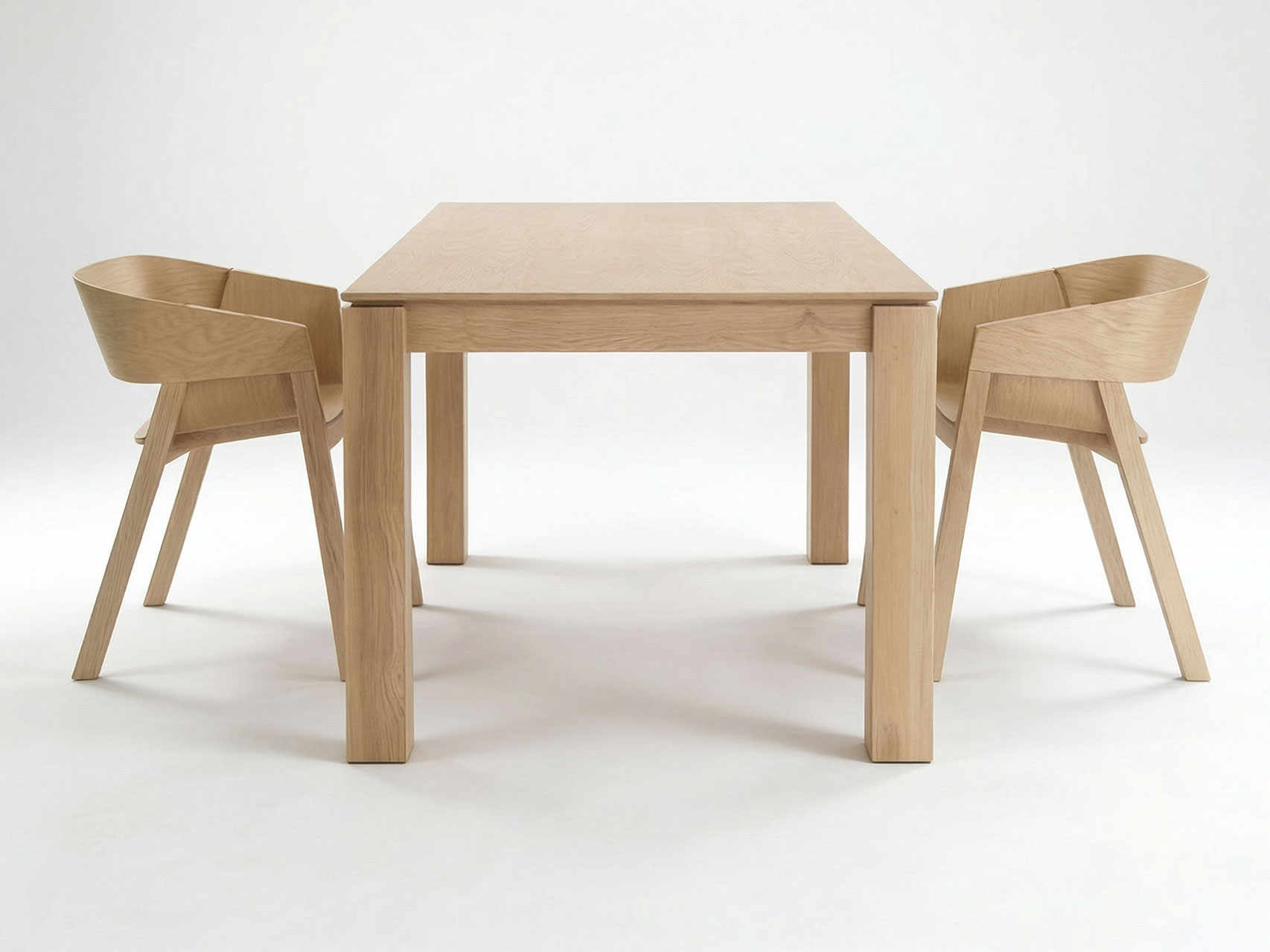 Solid Wood Restaurant Dining Set